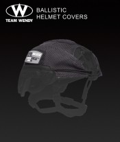 Helmet Covers for Ballistic Black